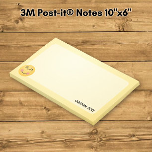 Post-it Notes Visage Souriant avec des Yeux Sourir
