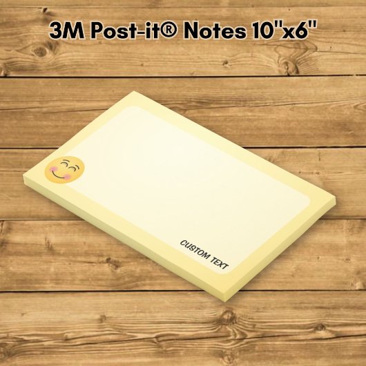 Post-it Notes Visage Souriant avec des Yeux Sourir