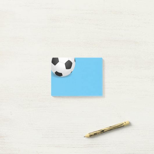 Post-it-Notes-Voetbal Post-it® Notes (Op bureau)