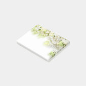 Post-it-Notes-White Flowers Post-it® Notes (Schuin)