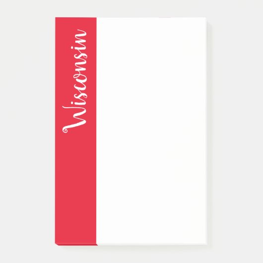 Post-it-Notes-Wisconsin Post-it® Notes (Voorkant)