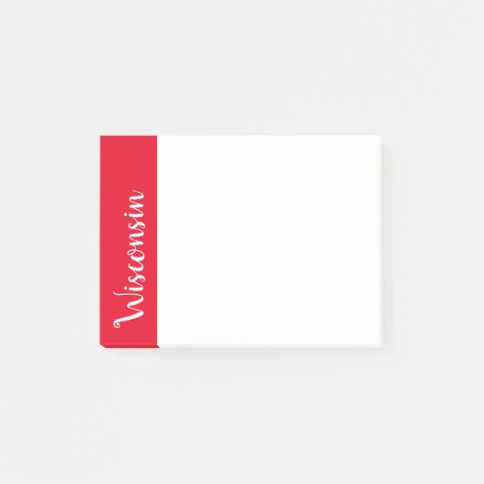 Post-it-Notes-Wisconsin Post-it® Notes (Voorkant)