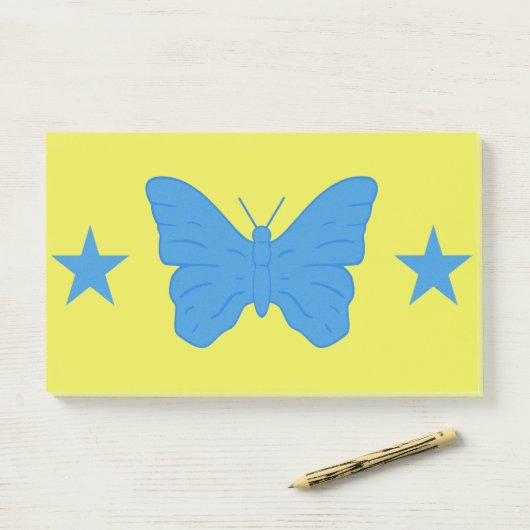 Post-it® Notes with flag of Bady Bassit (Sur un bureau)