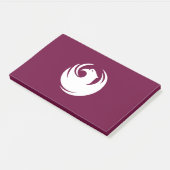 Post-it® Notes with flag of Phoenix, Arizona, USA (Incliné)