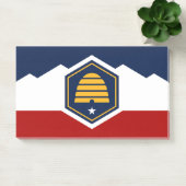 Post-it® Notes with new flag of Utah, USA (Bureau)