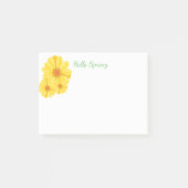 Post-it-Notes-Yellow Flowers Post-it® Notes (Voorkant)