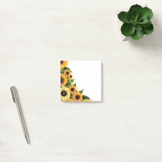 Post-it-Notes-zonnebloemen Post-it® Notes (Kantoor)