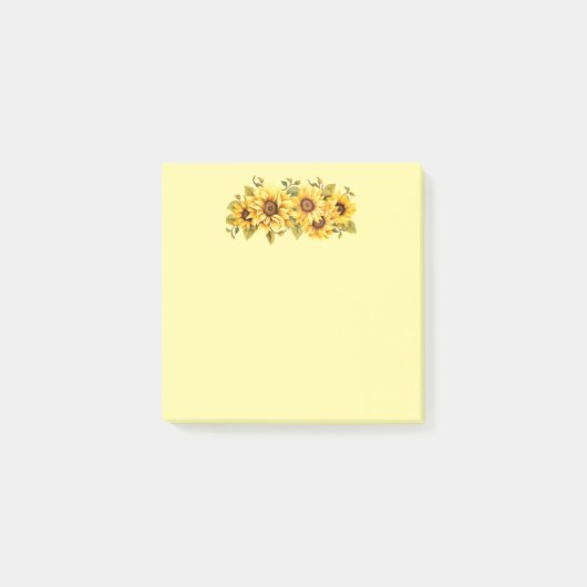 Post-it-Notes-zonnebloemen Post-it® Notes (Voorkant)