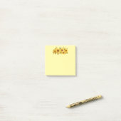 Post-it-Notes-zonnebloemen Post-it® Notes (Op bureau)