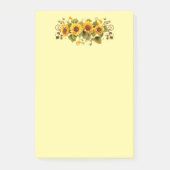 Post-it-Notes-zonnebloemen Post-it® Notes (Voorkant)