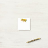 Post-it-Notes-zonnebloemen Post-it® Notes (Op bureau)