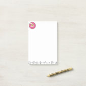 Post-it Notitie Eieren Donut Post-it® Notes (Op bureau)