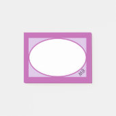 Post-it notitie - Lavendel Lijsten Post-it® Notes (Voorkant)