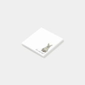 Post-It Notitie - Schattige Bonnie Bunny Post-it® Notes (Schuin)