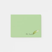 Post-it Notitieblok - Green Feather Pen Post-it® Notes (Voorkant)