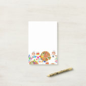 Post-it Notities Happy Birthday Pizza Post-it® Notes (Op bureau)