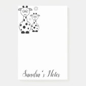Post-it Notities Kleuren Giraffe Post-it® Notes (Voorkant)