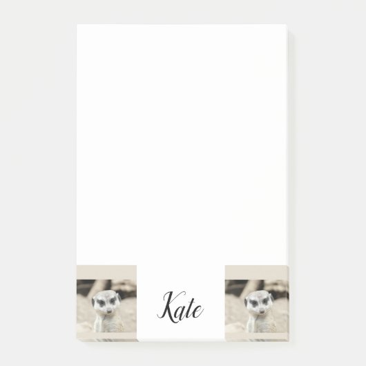 Post-it Notities Meerkat Post-it® Notes (Voorkant)