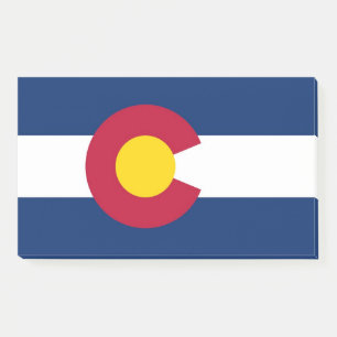 Post-it Notities met vlag van Colorado, Verenigde Post-it® Notes