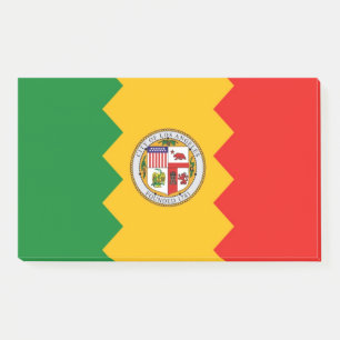 Post-it Notities met vlag van Los Angeles, Verenig Post-it® Notes