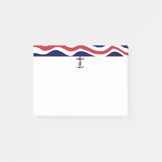 Post-it notities Nautical Boat Lovers Post-it® Notes (Voorkant)