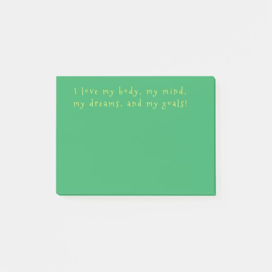 Post-it Notities _ positieve bevestigingen Post-it® Notes (Voorkant)