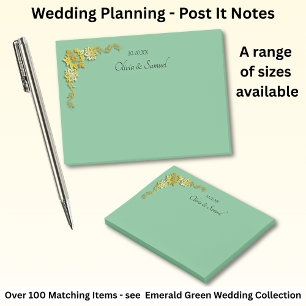 Post-It-notities Smaragdgroen & Goud Post-it® Notes