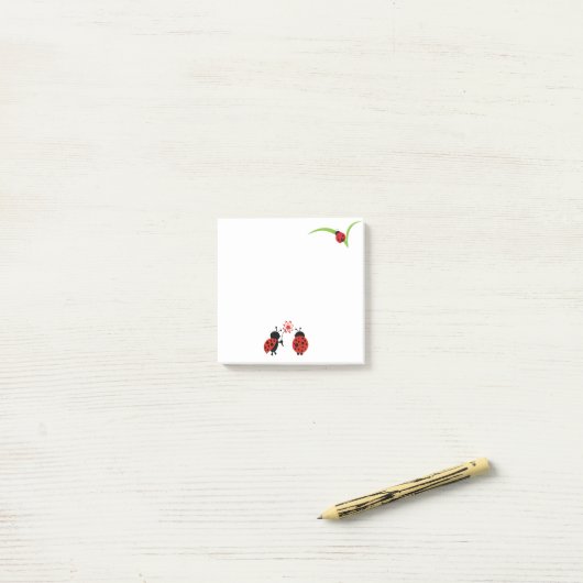 Post-it-notities voor Ladybug Post-it® Notes (Op bureau)