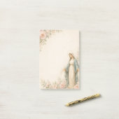 Post-it® Notre-Dame de Grâce catholique traditionnelle (Sur un bureau)