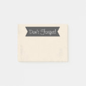 Post-it® N'oublie pas ! (Devant)