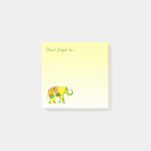 Post-it® N'oubliez pas… avec le bel éléphant