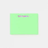 Post-it® "N'oubliez pas" le post-it (Devant)