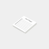 Post-it® N'oubliez pas les notes collantes (Incliné)