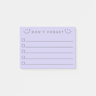 Post-it® N'oubliez pas les sourires