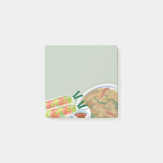 Post-it® Nourriture Asiatique 13 Post-Its (Devant)