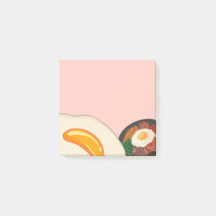 Post-it® Nourriture Asiatique 15 Post-Its