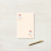 Post-it® Nourriture mignonne (Sur un bureau)