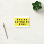 Post-it® Nourriture préférée des bébés (Bureau)