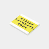 Post-it® Nourriture préférée des bébés (Incliné)