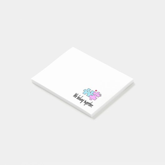 Post-it® Nous appartenons ensemble (Incliné)