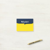 Post-it® Nous pouvons le faire Rosie (Sur un bureau)