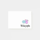 Post-it® Nous sommes faits pour être ensemble (Devant)