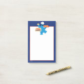 Post-it® Nous sommes gourmands | Frais biscuits ! (Sur un bureau)