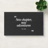 Post-it® Nouveau chapitre, New Adventures Design by Me (Bureau)