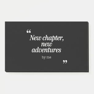 Post-it® Nouveau chapitre, New Adventures Design by Me