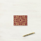 Post-it® Nouveau Mandala 4 (Sur un bureau)