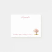 Post-it® Nouveaux Débuts Arbre Fleur de Cerisier Fraîche Gr (Devant)
