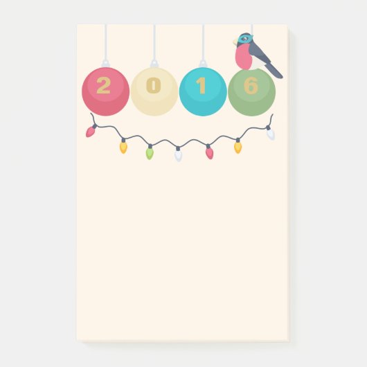 Post-it® Nouvel An 2016 (Devant)