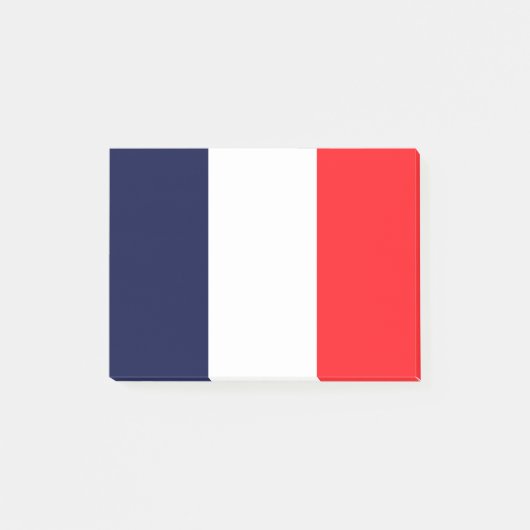 Post-it® Nouvelle couleur du drapeau français (Devant)