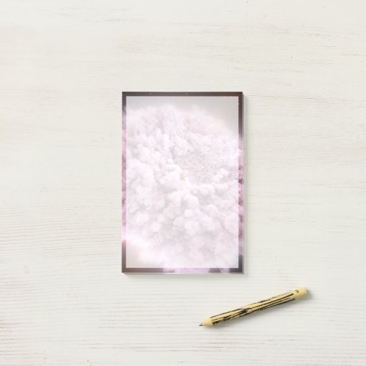 Post-it® Nuage De Débris De Deux Étoiles Neutrons (Sur un bureau)